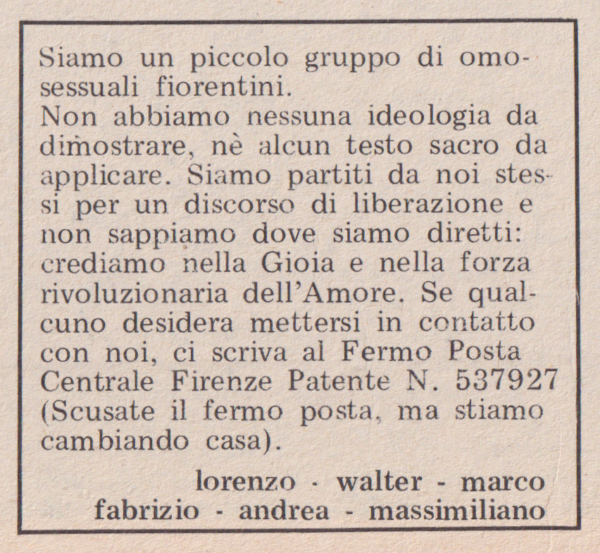 Fuori 1973
